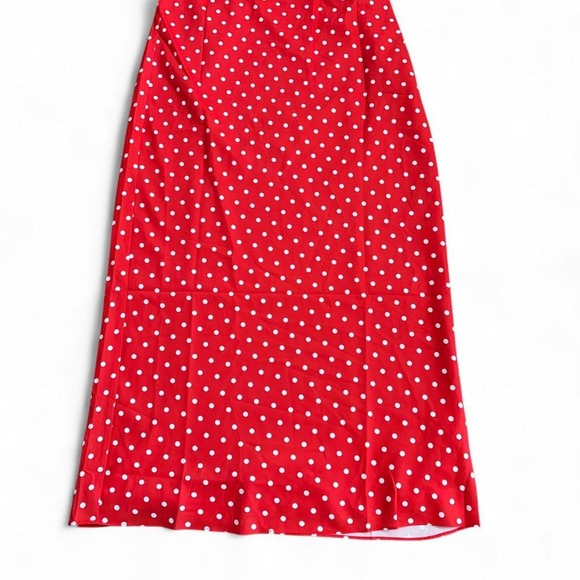 Princess Polly Dresses & Skirts - Princess Polly Hayze Red Polka Dot Skirt